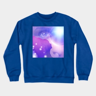 Women faces Crewneck Sweatshirt